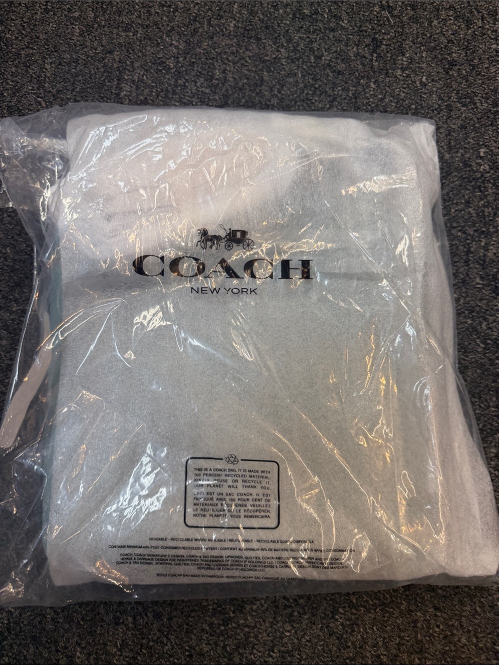 Coach Kitt Messenger Crossbody Sage bag - Picture 2 of 4